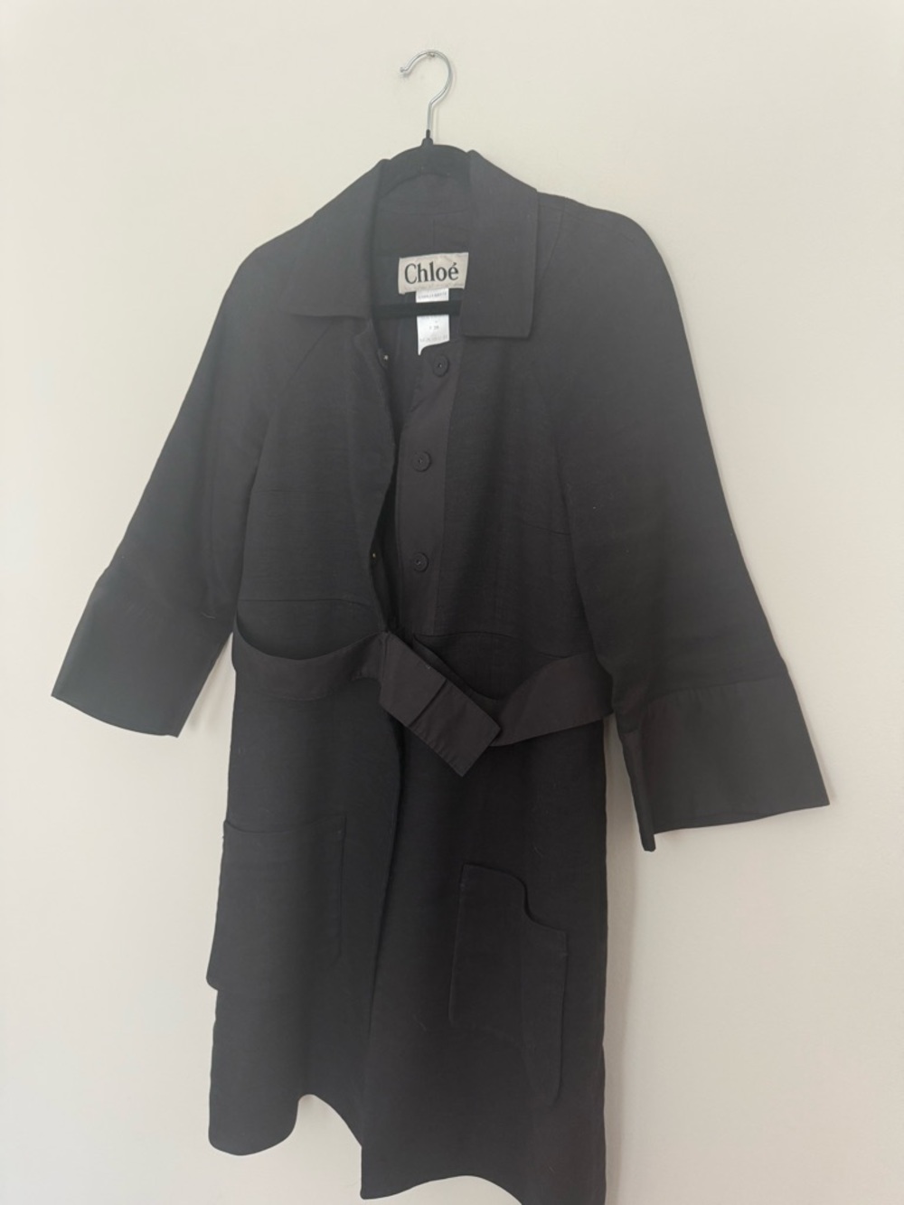 Chloe black coat - Picture 4 of 8